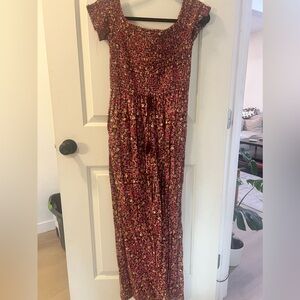 Women’s floral jumpsuit